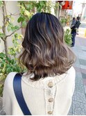 #バレイヤージュ #カラー #髪質改善 #新居浜