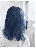 ハイ透明感ブルーカラー