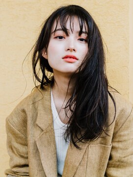 ミット バイ ツリー 吉祥寺(mit by tree) ダークラベンダーアッシュ×こなれ大人ウェーブ