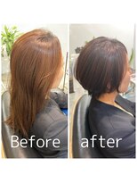 スピカ(SPICA)&nbsp;【ケアカラーコース】お客様施術事例