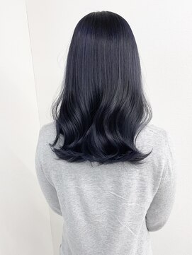 シアー(sheer) 《sheer/大黒》#ブルーブラック#ダブルカラー