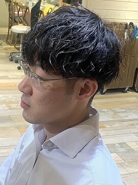 リスタバイネオリーブ 浅草(Re:sta by neolive) ソフトツイスパツイストスパイラル縦落ちツイスパメンズパーマ