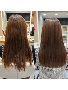 アッシュ 桜木町店(Ash) ブリーチ縮毛矯正　横浜【岡部指名限定】