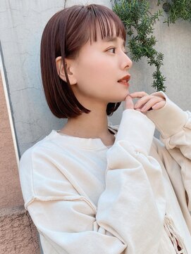 サンド 表参道(sand) 前下がりショートボブ大人可愛い表参道