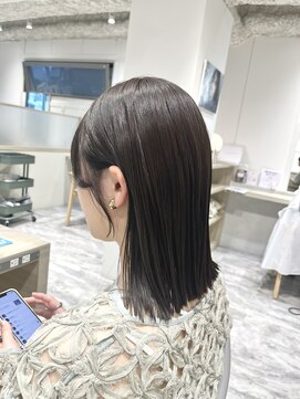 ラベスト キョウト(LOVEST) #Greige#Blue#髪質改善カラー