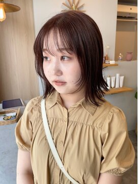 ユニ (uni) フェイスレイヤーでおしゃれボブ