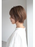 20代30代40代イメチェン似合わせカットフルバングショートヘア