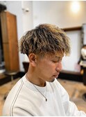 【IRIE HAIR赤坂】ツイストスパイラルパーマ×メンズマッシュ