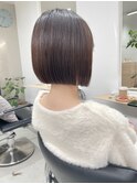 大人かわいいぱつっとボブ/切りっぱなしボブ