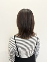 ゼンドットカラスマ(Zen.karasuma)&nbsp;地毛風ストレート×白髪ぼかし20代30代40代