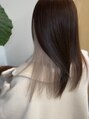 モナルダ(Monarda) ブルベ×インナーカラー×ミルクティー