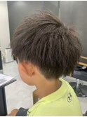 キッズカット×アップバングショート