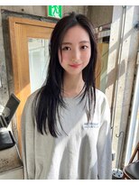 ピープル オモテサンドウ(people omotesando) ロング　フェイスレイヤー