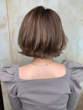 ニスル 上尾店(NISURU) 似合わせカット/大人ガーリー/ダークアッシュ/着物/上尾/上尾駅