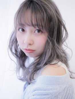 アンドヘアー(and hair)の写真/オイルカラー≪イノア≫なら、ほぼノーダメージ♪ヘアカラーを繰り返しても、ツヤが持続!