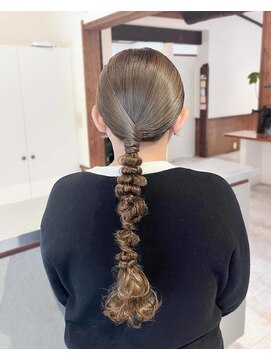 リコ バイ ポノ(Lico by PONO) 『moe』甘すぎない編み下ろし☆