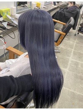 グリードヘアー(greed hair) ネイビーブルー