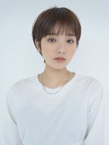 ピークアブー アヴェダ アトレ恵比寿(PEEK-A-BOO AVEDA) 前髪あり大人小顔ショート/30代40代50代/岡野亘希