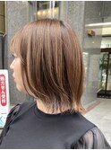切りっぱなしボブ【坂根】