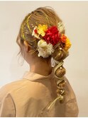 成人式ヘアセット