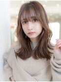 20代30代くびれ顔周りレイヤーカット美髪質改善トリートメント