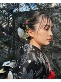 卒業式ヘアセット/成人式ヘア