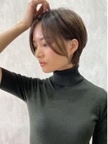 ロンドソレイユ 池袋(Lond soleil)&nbsp;マロンベージュ/ショート/前髪/レイヤー/髪質改善/縮毛矯正/池袋