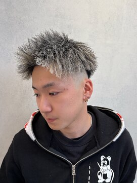 ルースト 西院店(ROOST) パイルツイスト×ホワイトハイライト