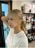 長崎　結んでも可愛い顔周りカット