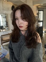 ダコタリッカ(dakota Rikka) highlight beige × layer style