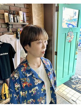 ドルチェ(Dolce) short×Olive beige