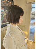 大人ショートボブ