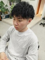 ガブ(GABU.)&nbsp;オフブラック(ツイストパーマ)