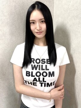 ゲームバイアランスミシー 心斎橋(GAME by Alan Smithee) ブルーブラック/髪質改善カラー/透明感カラー/艶髪