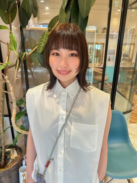 ロンドリゼル 札幌(Lond RiseL) オリーブグレー/前髪/ボブ/マロンベージュ/黒髪/髪質改善/小顔