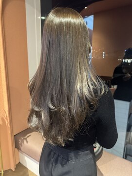 プロス(Pros) 表参道/ブリーチなし／レイヤーカット/ヘアセット