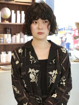 ウィム(wim) 『 ボブパーマ』/ウェーブショート/癖毛風パーマ