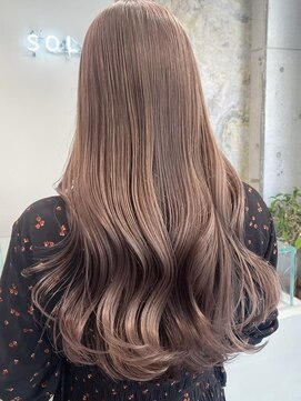 ソルノエル(SOL.noel) 【レイヤーカット/ブリーチ/髪質改善/韓国/ハイブリーチ/ボブ】