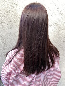 ヘアーズ ロッソ テラス(hair's ROSSO TERRACE) 【stylist 植松】 カシスブラウンカラー
