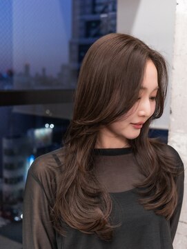 メラク 渋谷(Merak) 【仕事中も可愛い】ふわっとレイヤー×大人上品見え透明感カラー