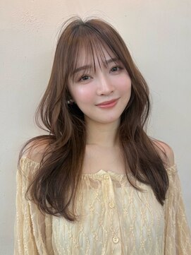 ベル 銀座並木通り店(Belle) 愛されレイヤーカット*シフォンベージュ