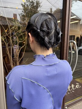 コレット ヘアー 大通(Colette hair) 【minami】タイトヘアセット