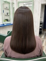 ルートヘア 辻堂店&nbsp;髪質改善縮毛矯正艶髪ロングナチュラルストレート美髪