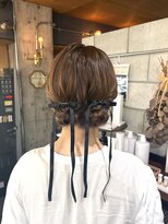 ファスナー(fustener)&nbsp;ツインお団子ヘア