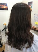 セミロングデジタルパーマ