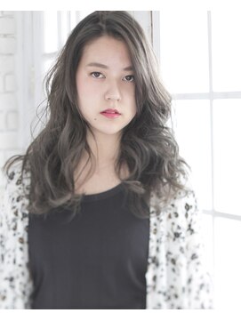 シャンプー ひろせ店(SHAMPOO) ハネ感MIXのフェミニンウェーブで旬顔に