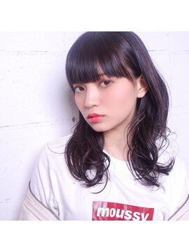 コタン(COTAN) 【COTAN】セミロング＊ダークバイオレット【田中】