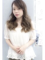 ジョワイユヘアーデザイン(Joyeux)&nbsp;joyeux☆大人可愛いゆる巻きグレージュロングスタイル