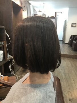 ケアルタイム(Curel time) リバグラの内巻きボブ（前上がり）