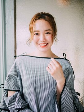 イングローブ 千葉ニュータウン中央店(Ingrove) 大人かわいい編みおろしアレンジ